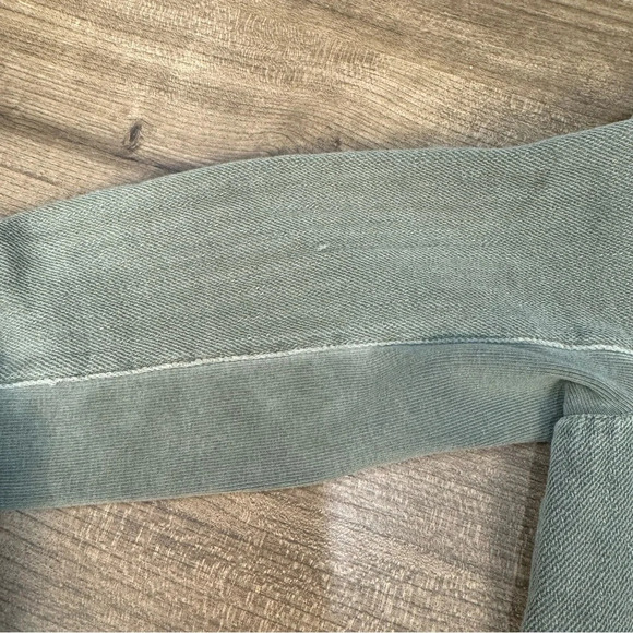 Standard James Perse light green button front jacket womens 1 small military - Picture 12 of 12